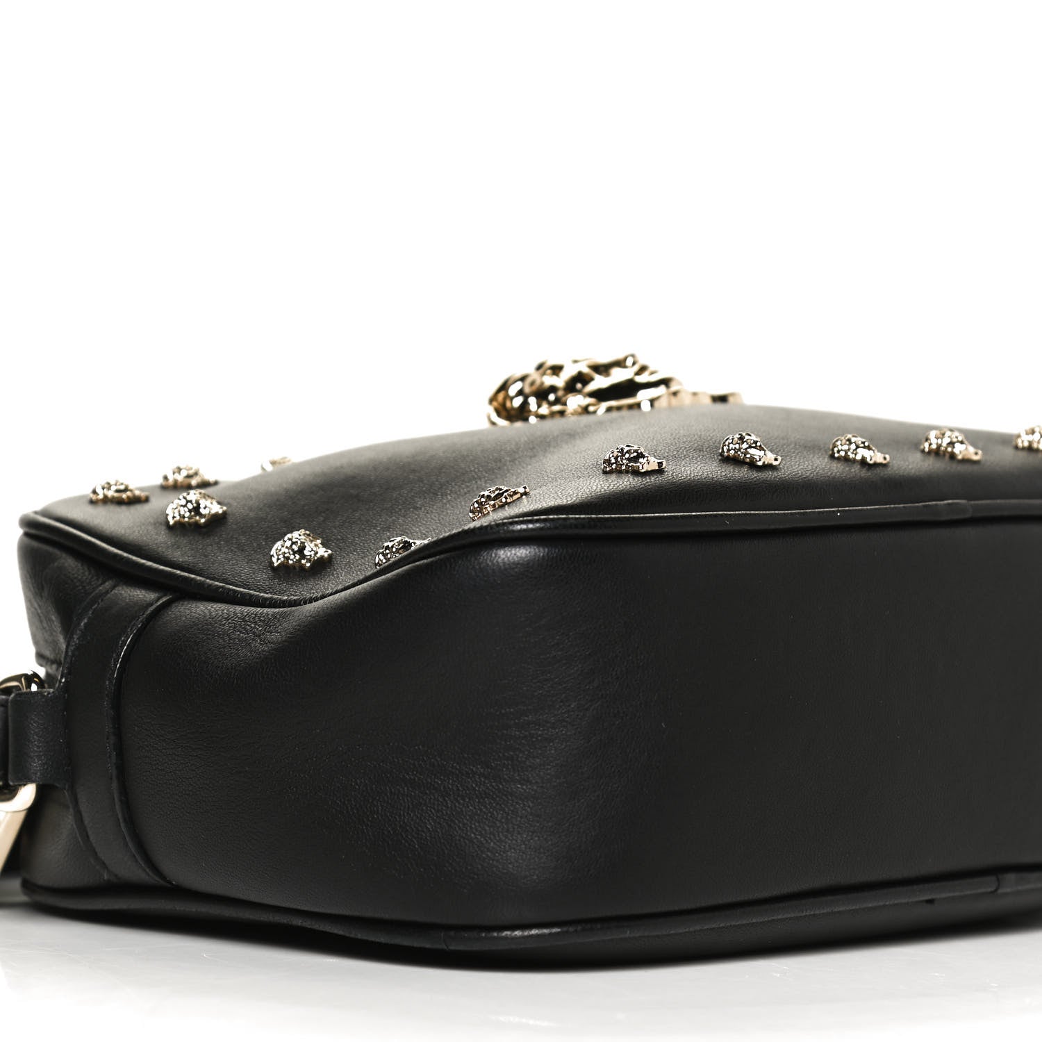 Versace Calfskin Palazzo Medusa Camera Bag Black 9 of 12