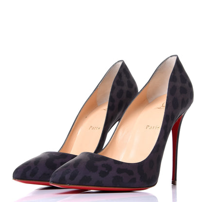 Christian Louboutin Nylon Reflex Leopard Pigalle Follies 100 Pumps 40.5 Multi 3 of 10