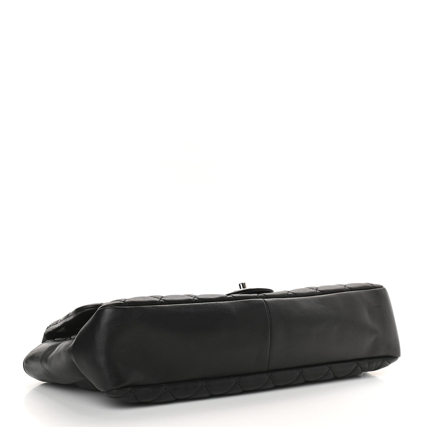 Chanel Lambskin Quilted Jumbo Coco Rain Flap Black 4 of 9