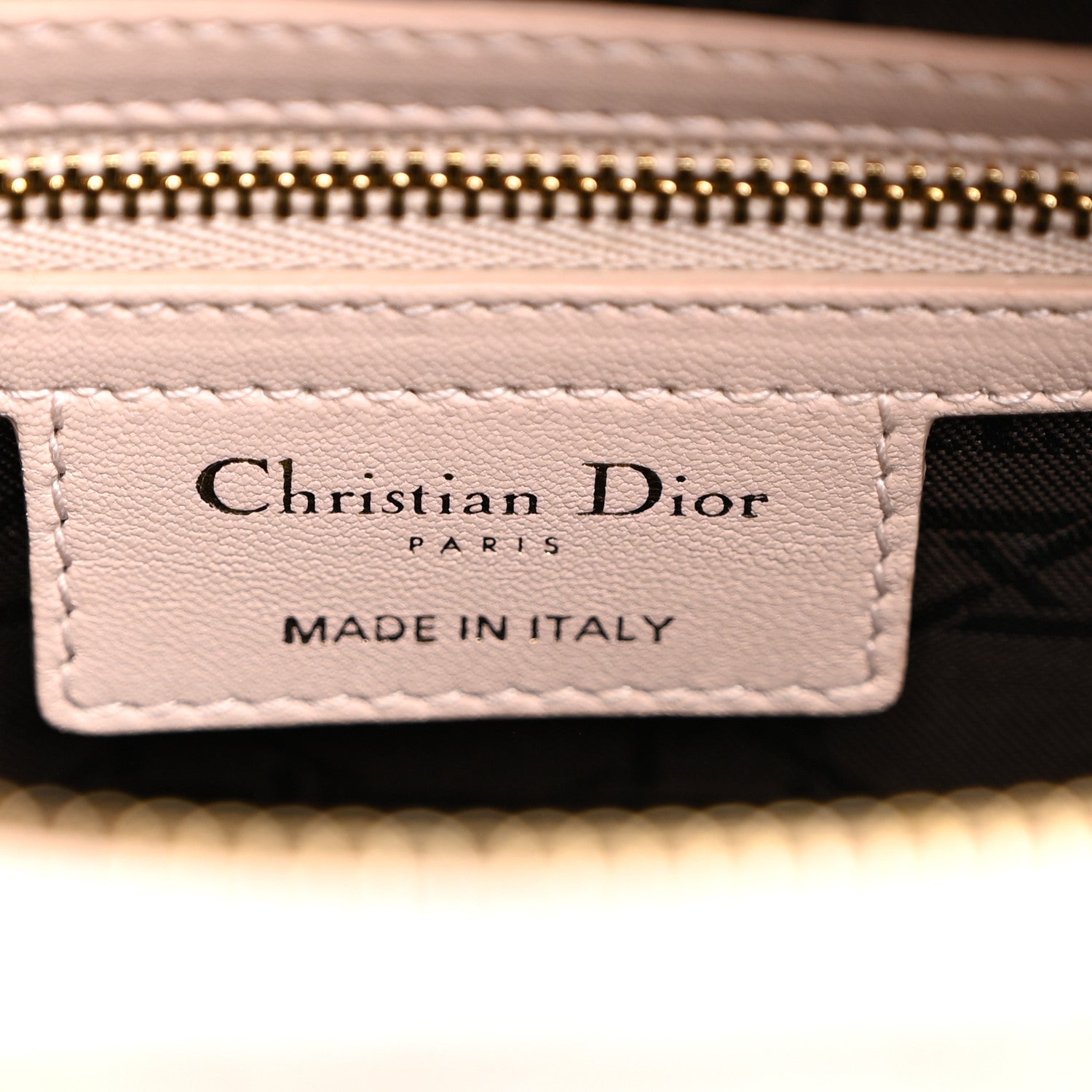 Christian Dior Lambskin Cannage Medium Lady Dior Light Pink 6 of 10