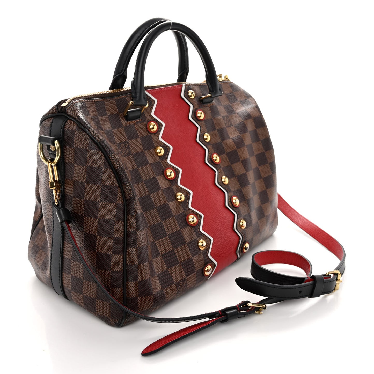 Damier Ebene Karakoram Speedy Bandouliere 30