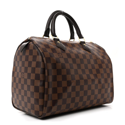 Louis Vuitton Damier Ebene Speedy 30 3 of 11