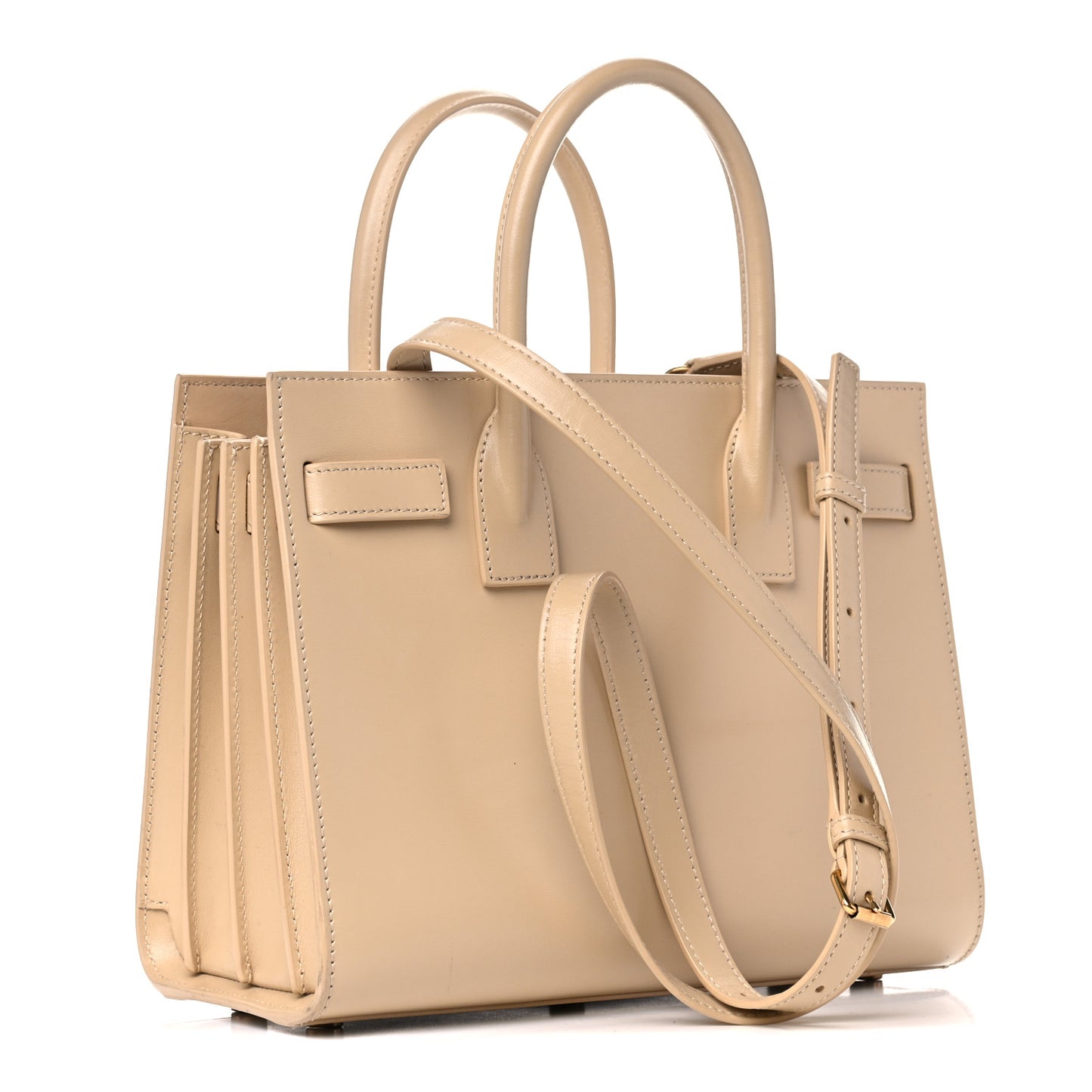 Calfskin Baby Sac de Jour Dark Beige