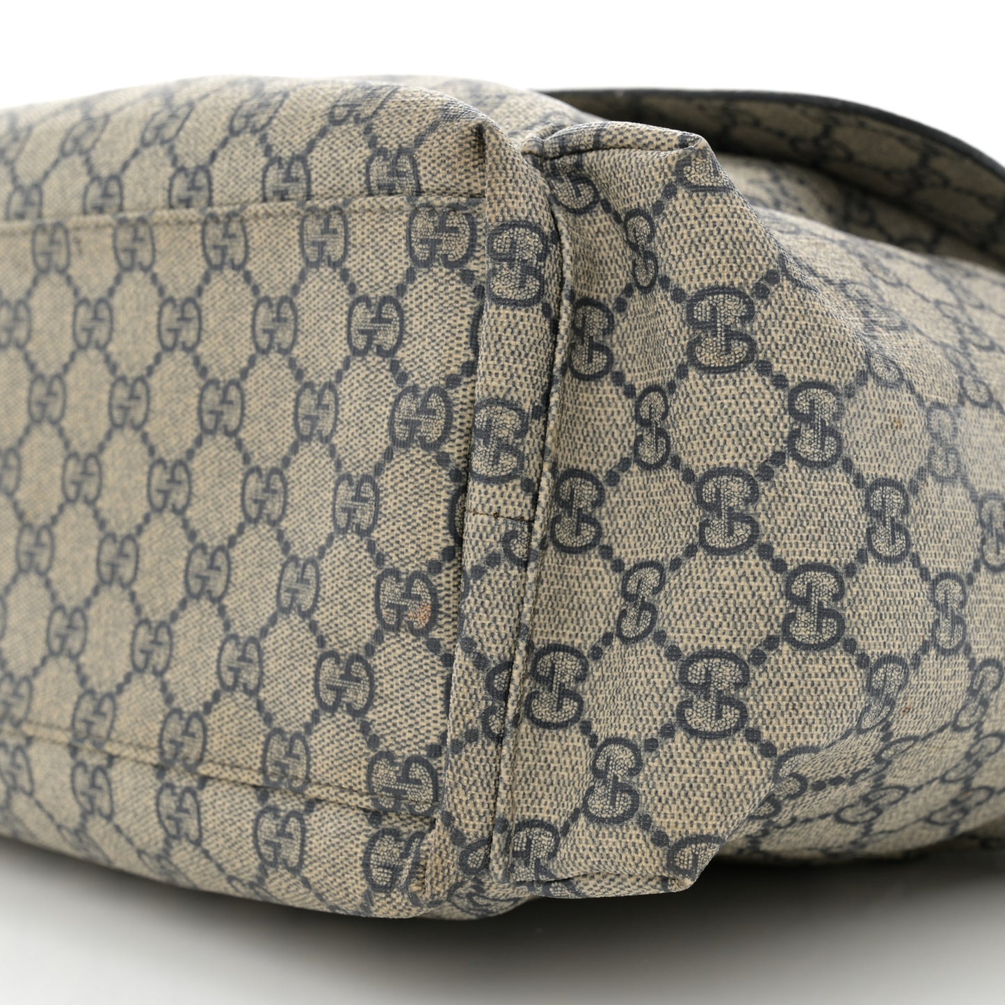 GG Plus Monogram Messenger Diaper Bag Navy