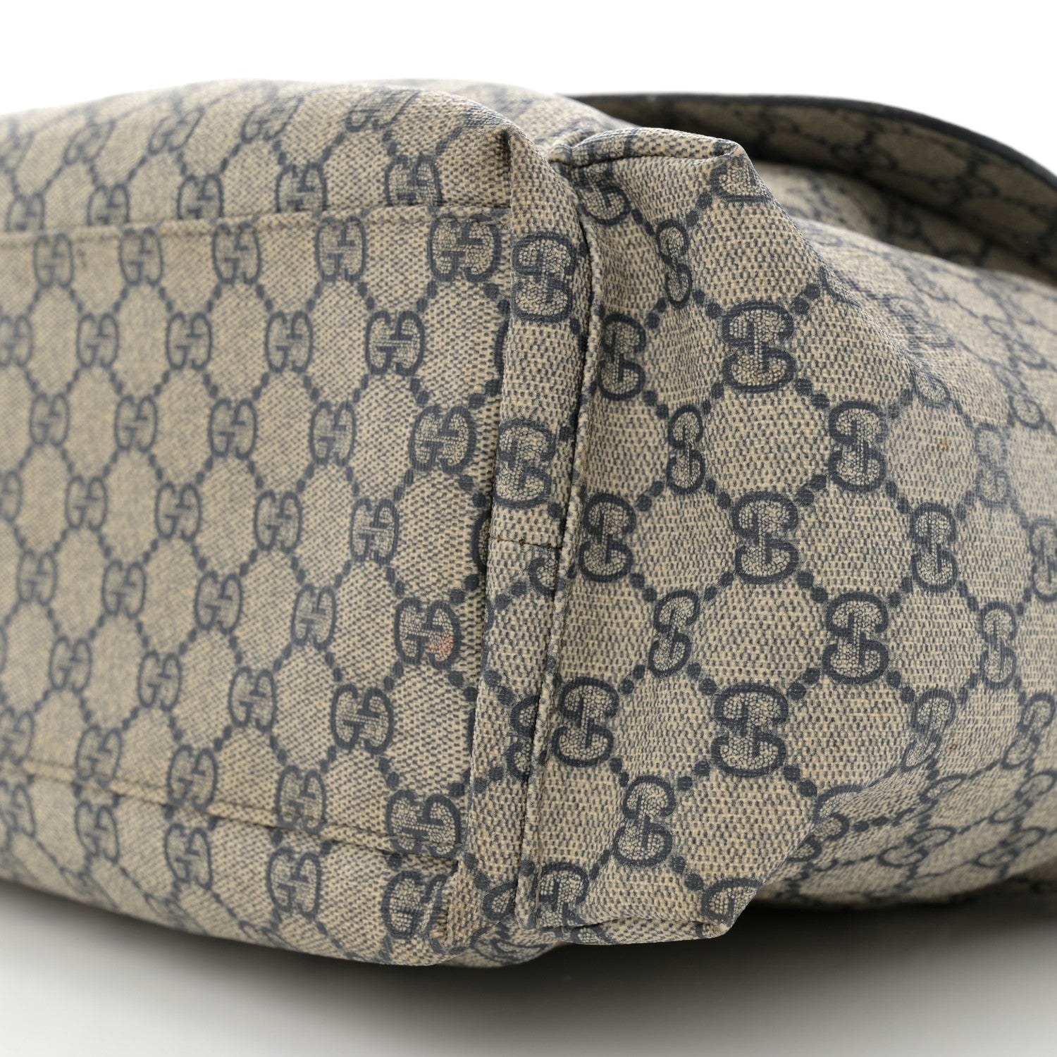 Gucci GG Plus Monogram Messenger Diaper Bag Navy 10 of 16