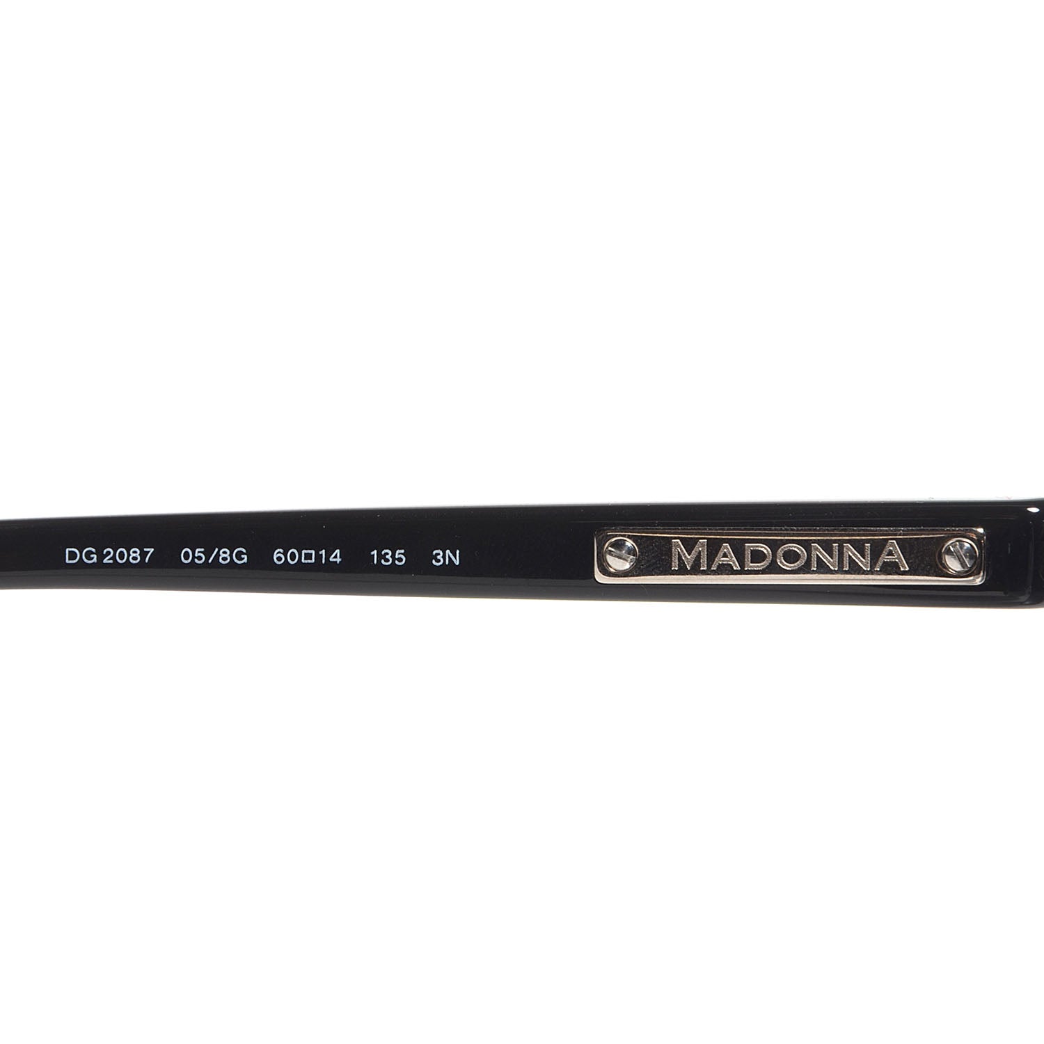Dolce & Gabbana Madonna Sunglasses DG 2087 Black 4 of 5