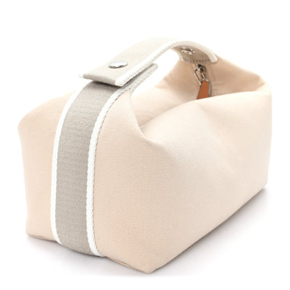 Hermes Canvas Small Bride-A-Brac Pouch Natural 3 of 6