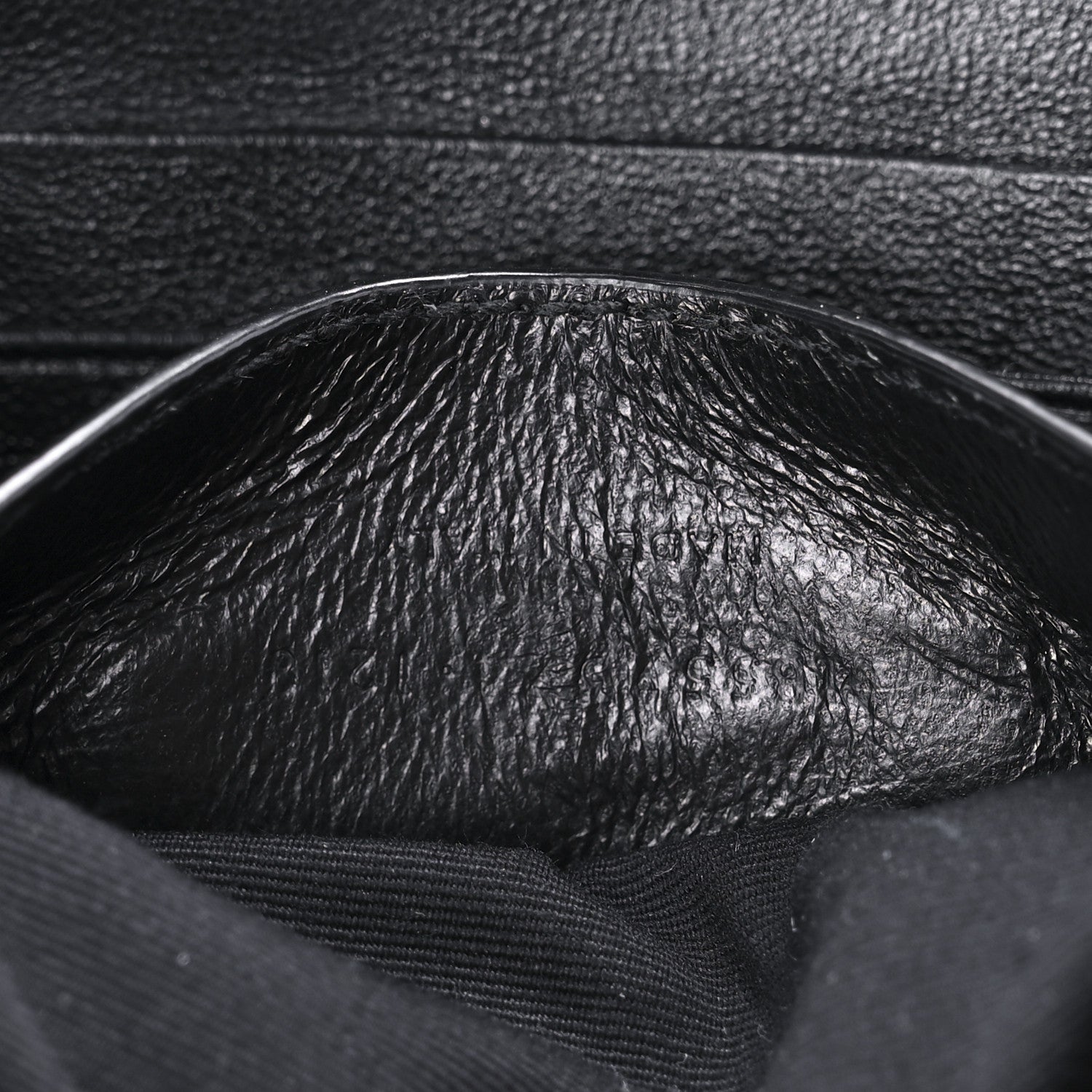 Saint Laurent Lambskin Matelasse Vicky Monogram Belt Bag Black 7 of 9