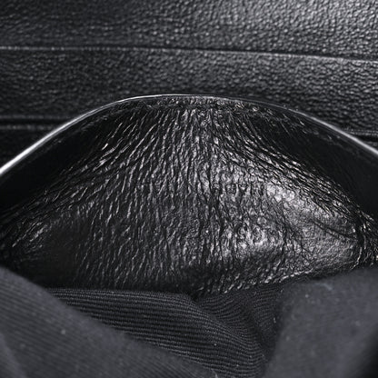 Saint Laurent Lambskin Matelasse Vicky Monogram Belt Bag Black 7 of 9