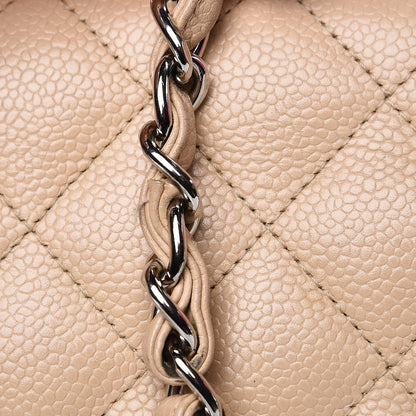 Chanel Caviar Quilted Jumbo Single Flap Beige Clair 12 of 12