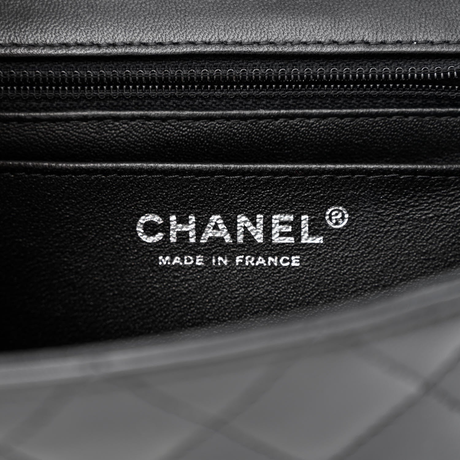 Chanel Lambskin Quilted Mini Rectangular Flap Black 6 of 11