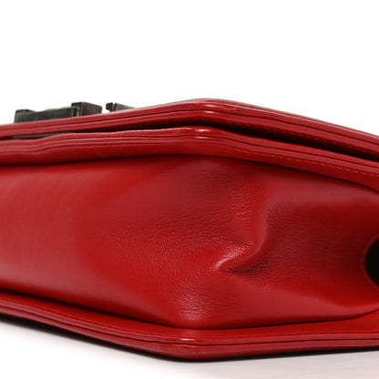 Chanel Lambskin Quilted Small Boy Flap Red 10 of 10