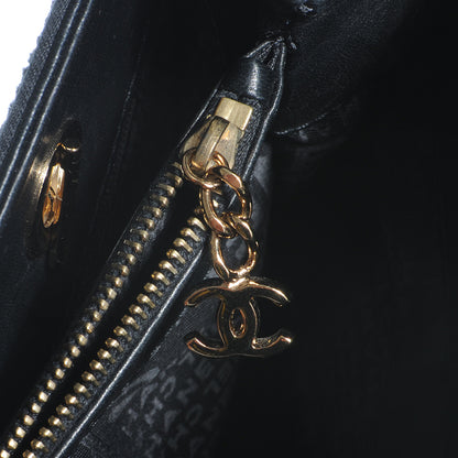 Chanel Needlepoint Precious Symbols Shoulder Bag Black 8 of 10
