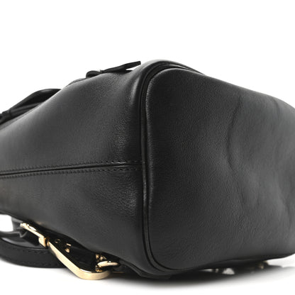 Chloe Suede Calfskin Mini Faye Backpack Black 8 of 9