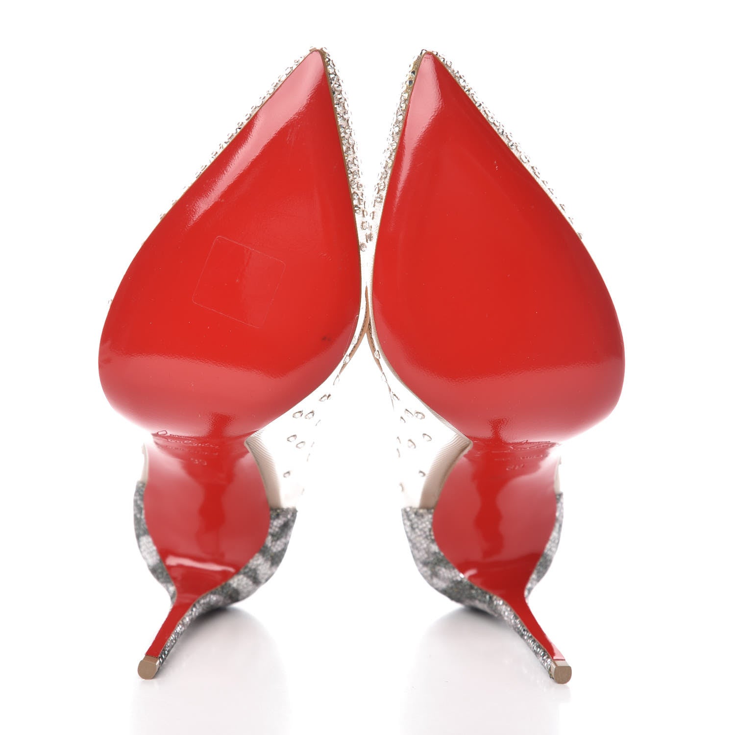 Christian Louboutin Crystal Strass Follies 100 Pumps 39 Crystal 5 of 7