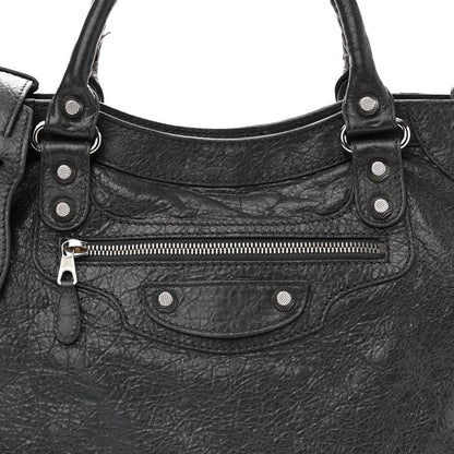Balenciaga Agneau Giant 12 Silver Hardware Velo Gris Fossile Anthracite 7 of 15