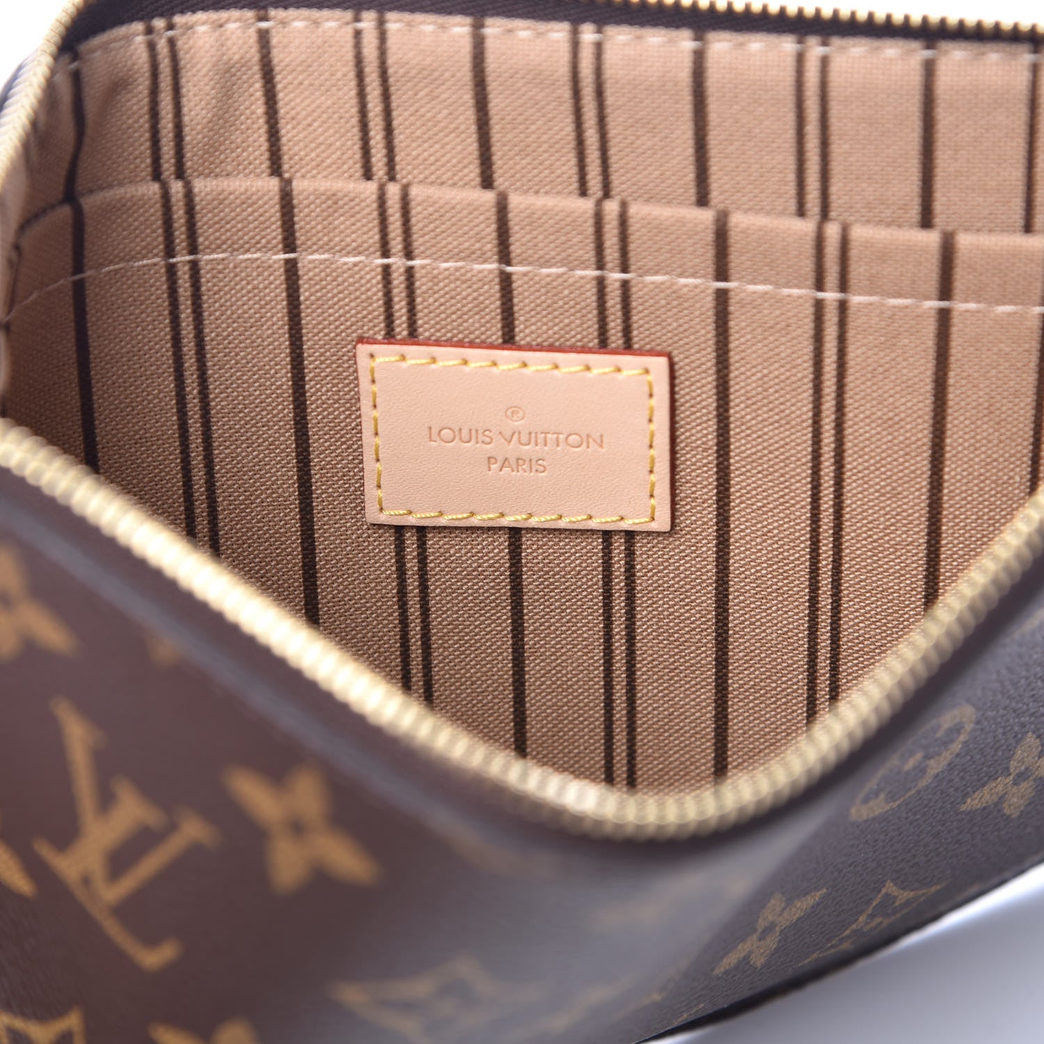 Louis Vuitton Monogram Neverfull MM GM Pochette 6 of 8