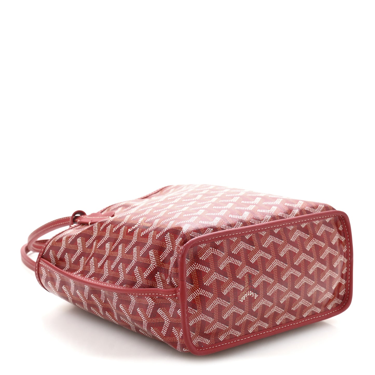 Goyardine Reversible Mini Anjou Red