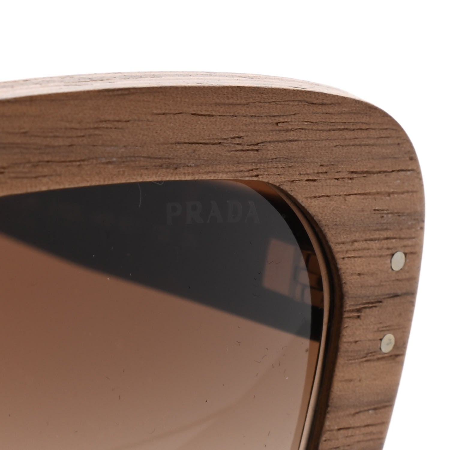 Prada Wooden Malabar Sunglasses SPR30R Canaletto Tortoise 9 of 10