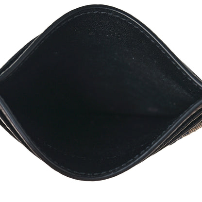Christian Dior Grained Calfskin Oblique Card Holder Black 5 of 8
