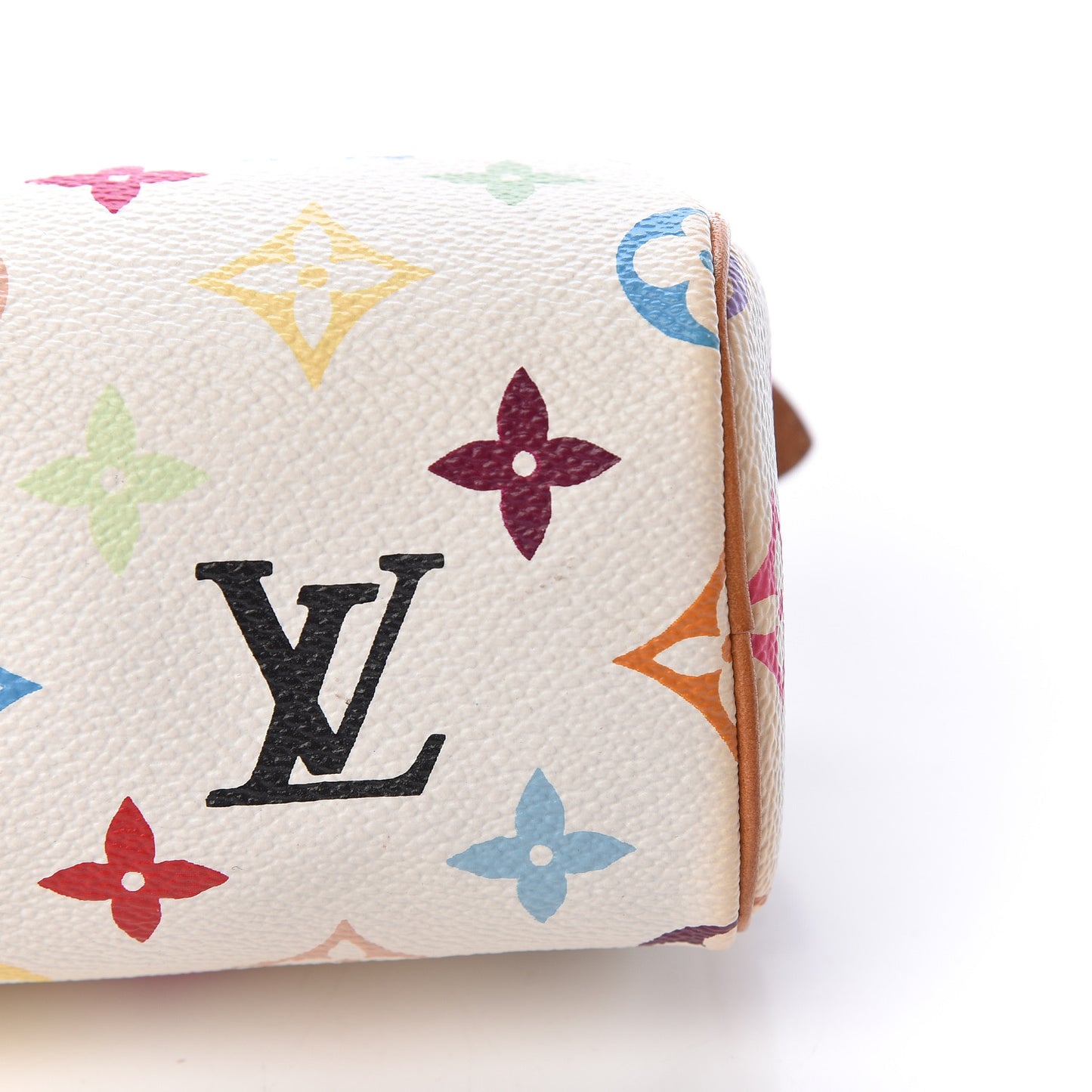 Monogram Multicolor Mini Sac HL Speedy White