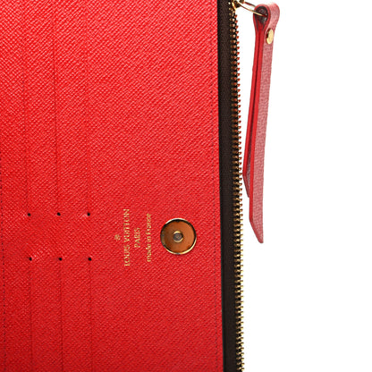 Louis Vuitton Monogram Adele Wallet Coquelicot 14 of 16