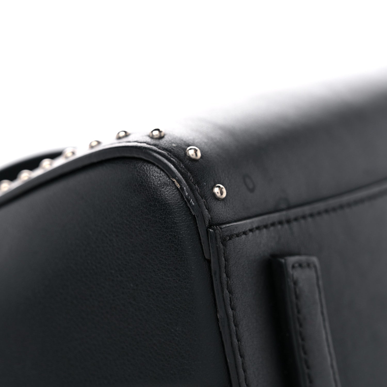 Givenchy Smooth Calfskin Small Studded Antigona Black 7 of 14