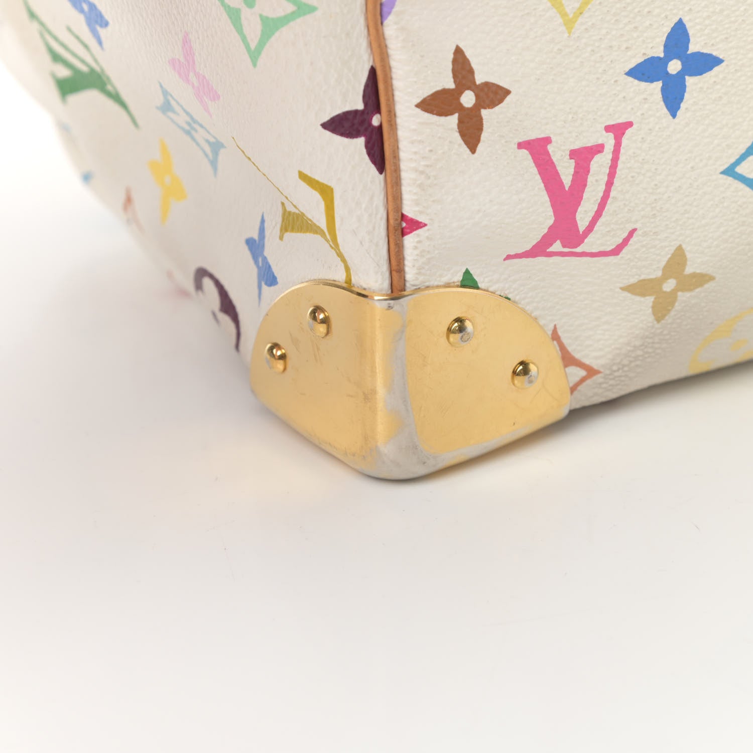 Louis Vuitton Monogram Multicolor Speedy 30 White 8 of 19