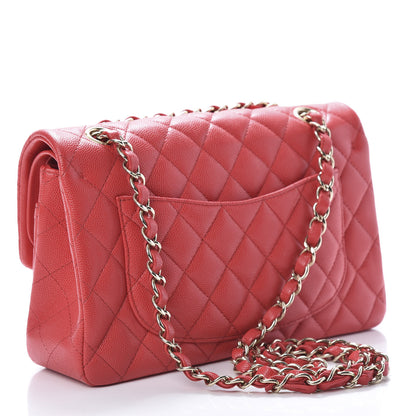 Chanel Caviar Quilted Small Double Flap Red 3 of 10