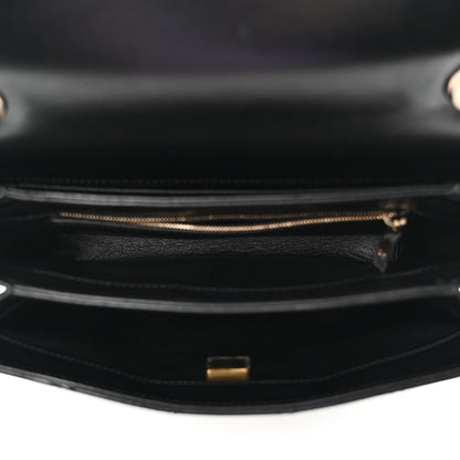 Chanel Lambskin Quilted Small Trendy CC Chain Dual Handle Flap Bag Black 5 of 11