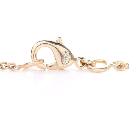 Chanel Enamel CC Camellia Necklace Gold Black 4 of 5