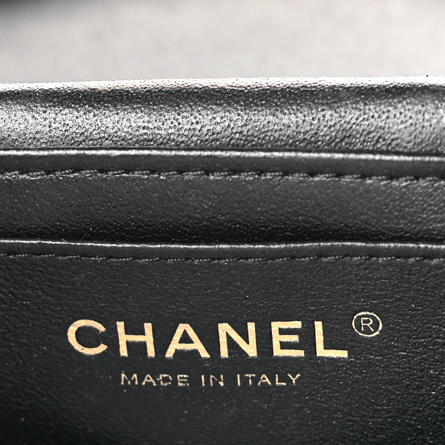 Chanel Lambskin Quilted Trendy Vanity Case Black 6 of 9