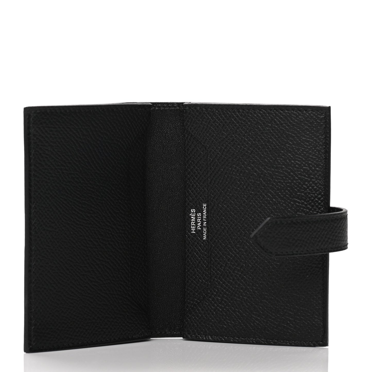 Epsom Monochrome Bearn Card Holder Wallet Black
