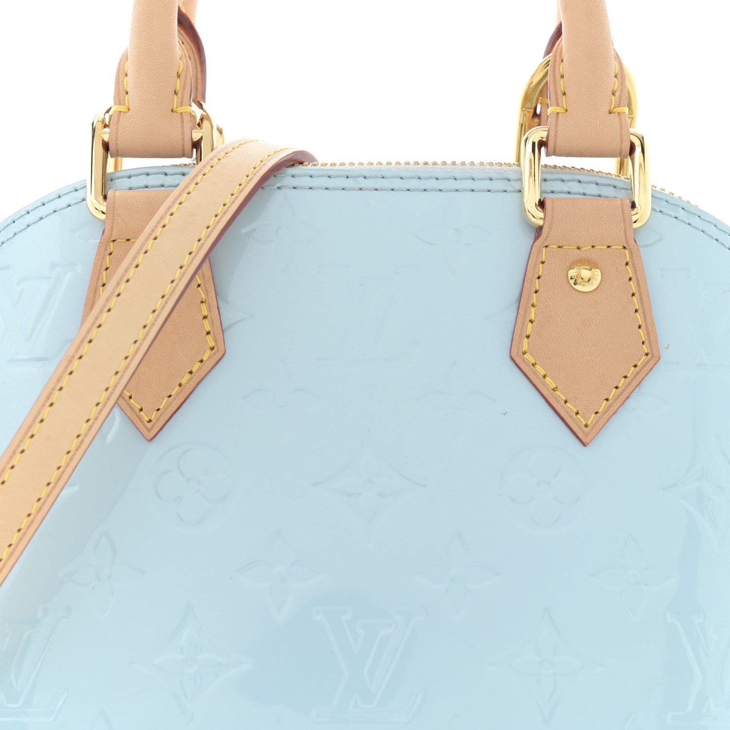 Louis Vuitton Vernis Hairclip Alma BB Sky 1765784 – FASHIONPHILE