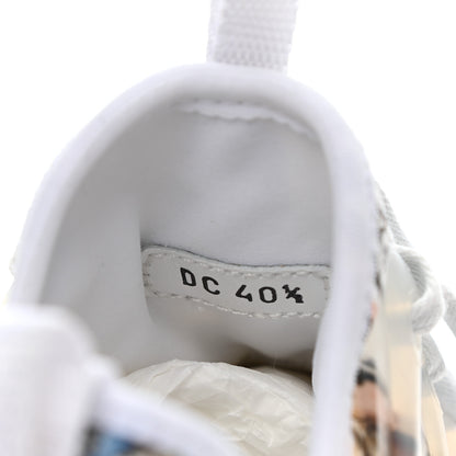 Christian Dior Neoprene Rubber Champetre Print Womens D-Connect Sneakers 40.5 White Multicolor 8 of 8