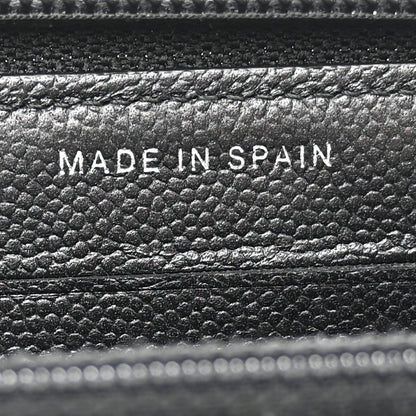 Chanel Caviar Quilted Small Boy Zip Around Wallet So Black 6 of 14
