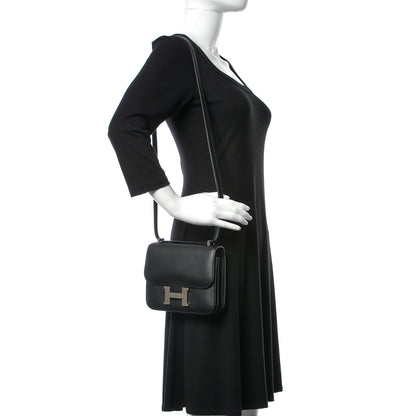 Hermes Swift Constance 18 Black 2 of 19