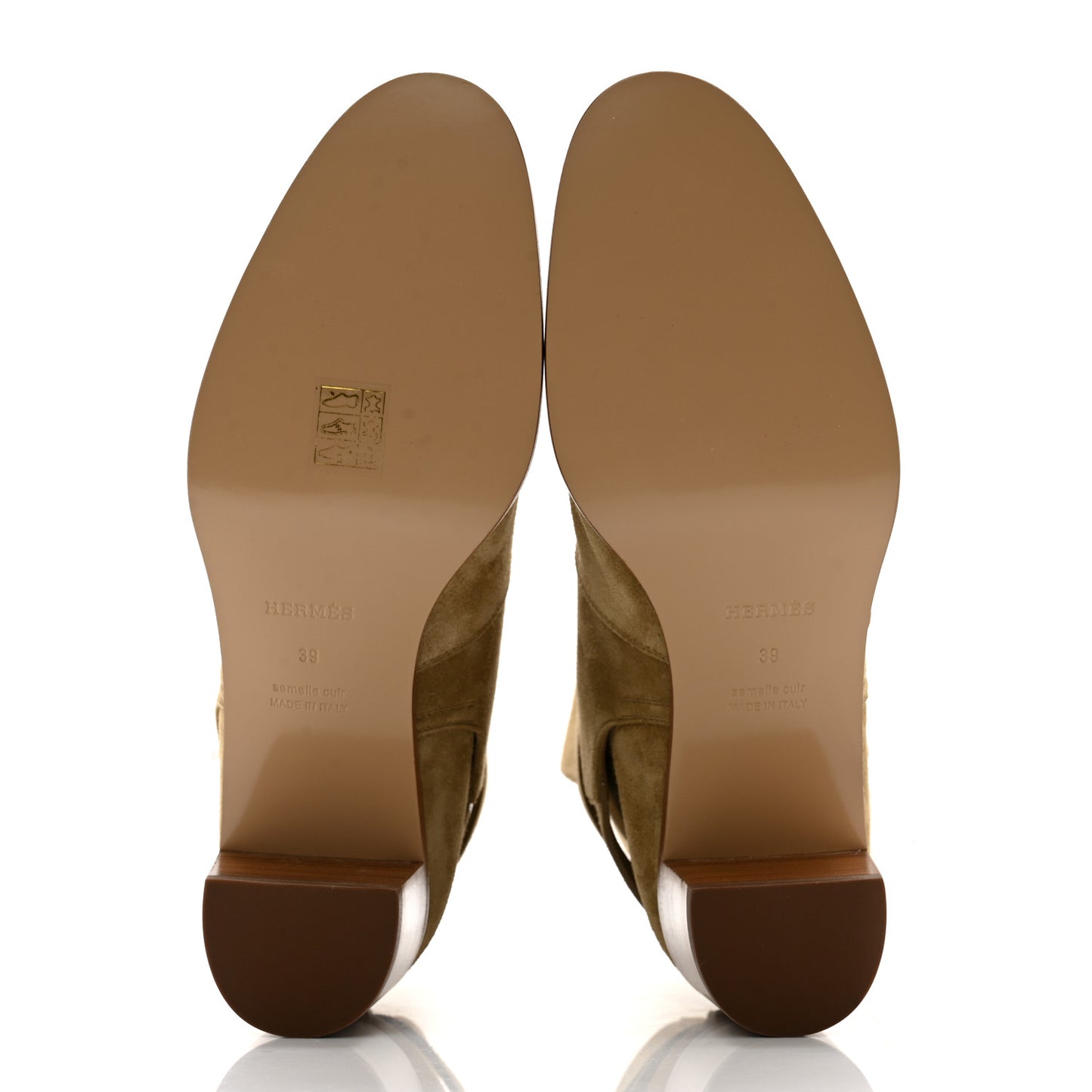 Suede Frenchie 50 Ankle Boots 39 Beige Gobi