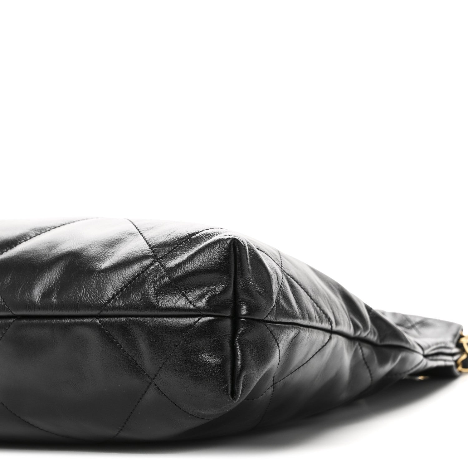 Chanel Shiny Calfskin Quilted Small Chanel 22 Black 11 of 11
