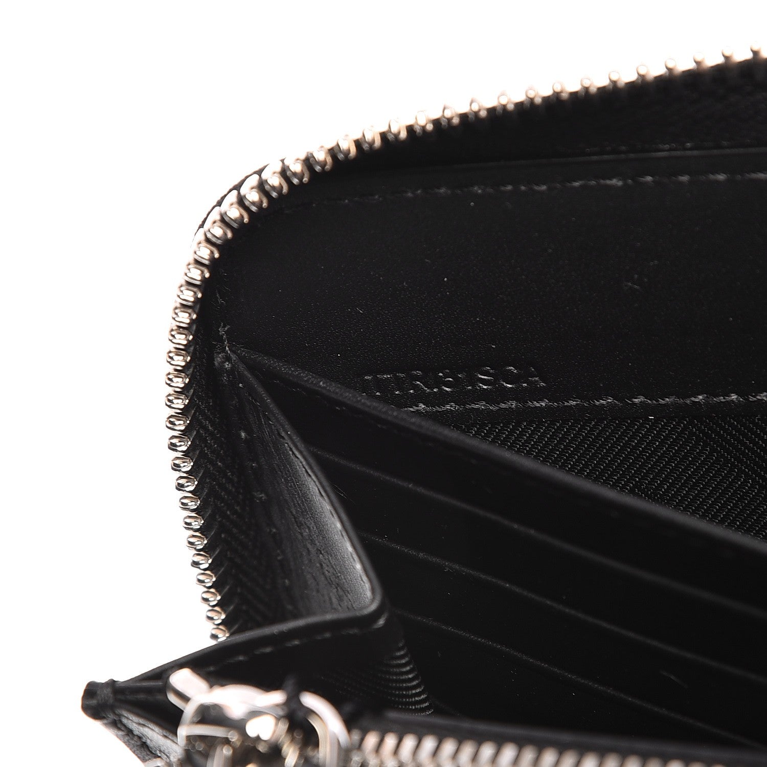 Burberry Patent Renfrew Zip Around Wallet Plum 9 of 9