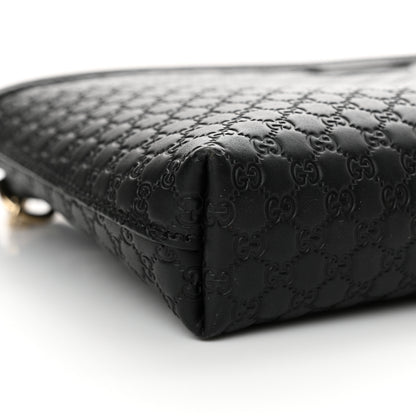 Gucci Microguccissima Flat Crossbody Black 9 of 10