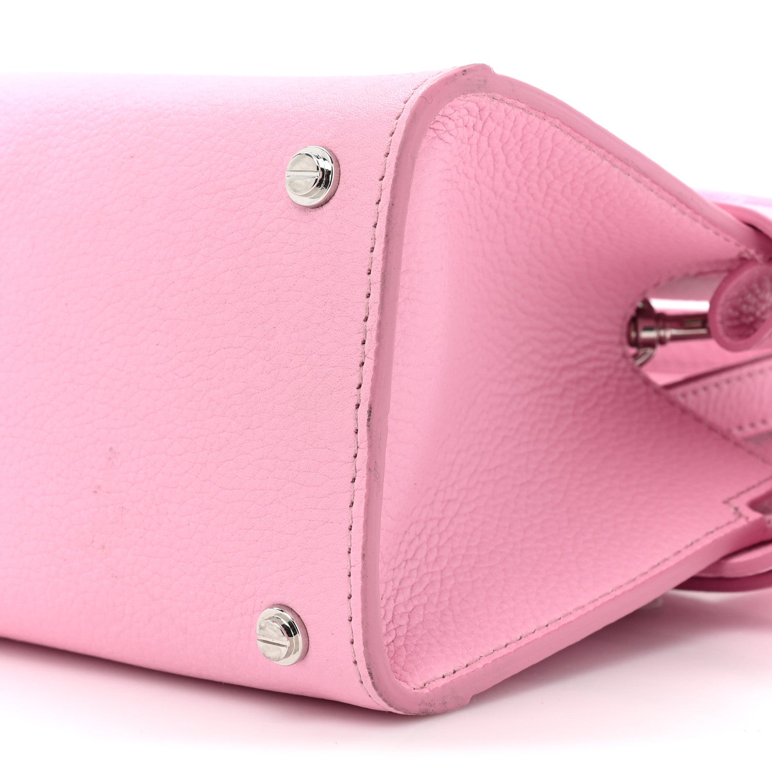 Givenchy Grained Calfskin Mini Horizon Satchel Bright Pink 7 of 15