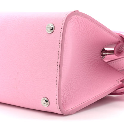 Givenchy Grained Calfskin Mini Horizon Satchel Bright Pink 7 of 15