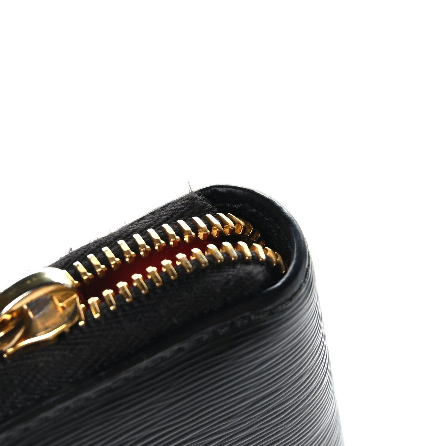 Prada Vitello Move Bi-Color Zip Around Wallet Black Lacca 7 of 10