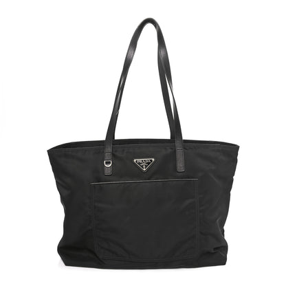 Prada Tessuto Nylon Saffiano Vela Tote Tote Black 1 of 9