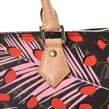 Louis Vuitton Monogram Jungle Dots Speedy 30 Sugar Pink Poppy 13 of 15