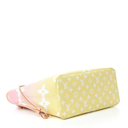 Louis Vuitton Monogram Giant By The Pool Neverfull MM Light Pink 5 of 11