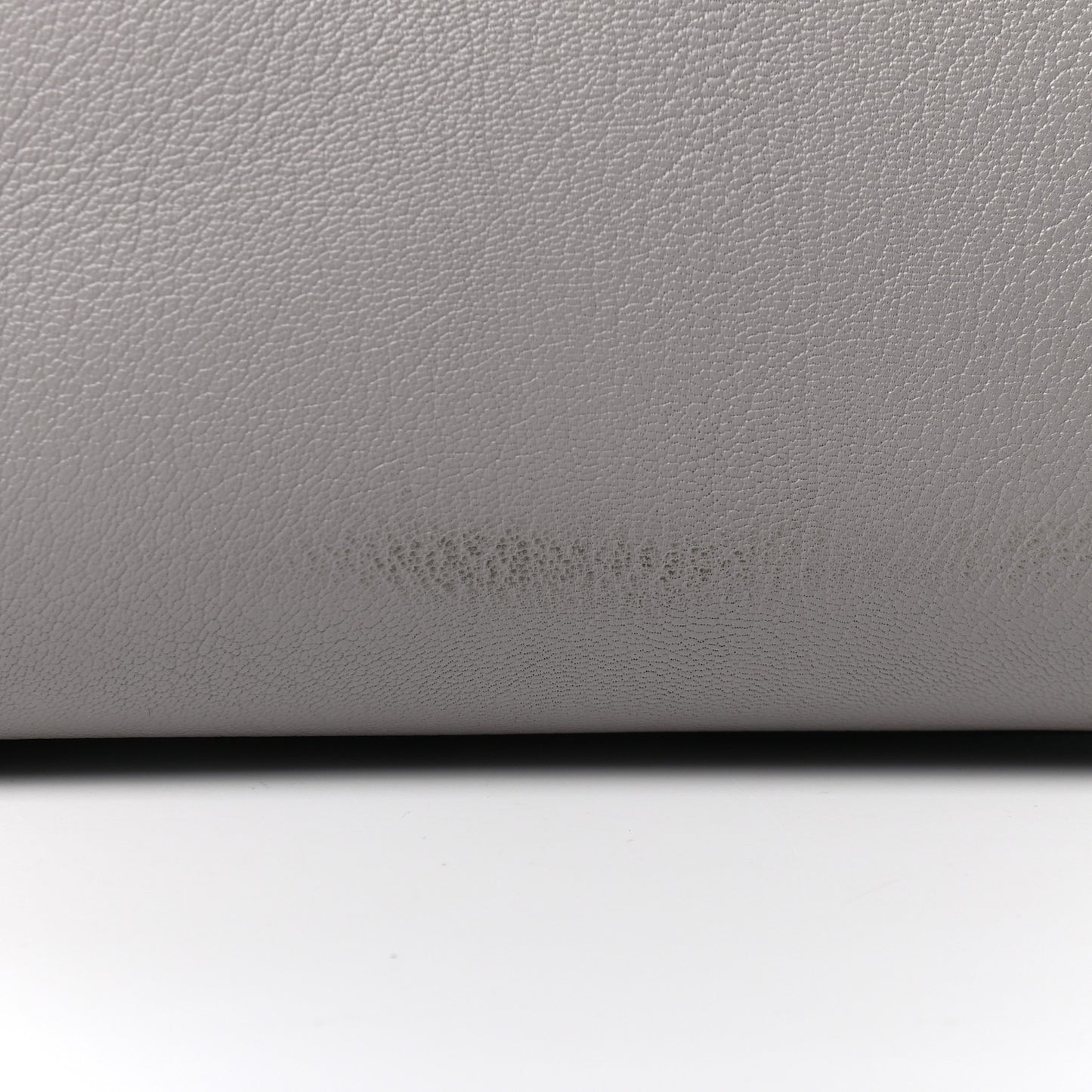 Sugar Goatskin Small Antigona Pearl Grey