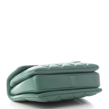 Chanel Lambskin Quilted Small Trendy CC Flap Dual Handle Bag Light Green 4 of 9