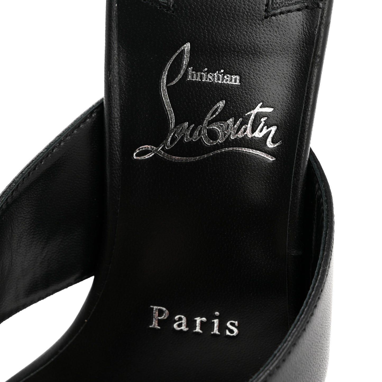Nappa Janetonga 55 Thong Sandals 36.5 Black